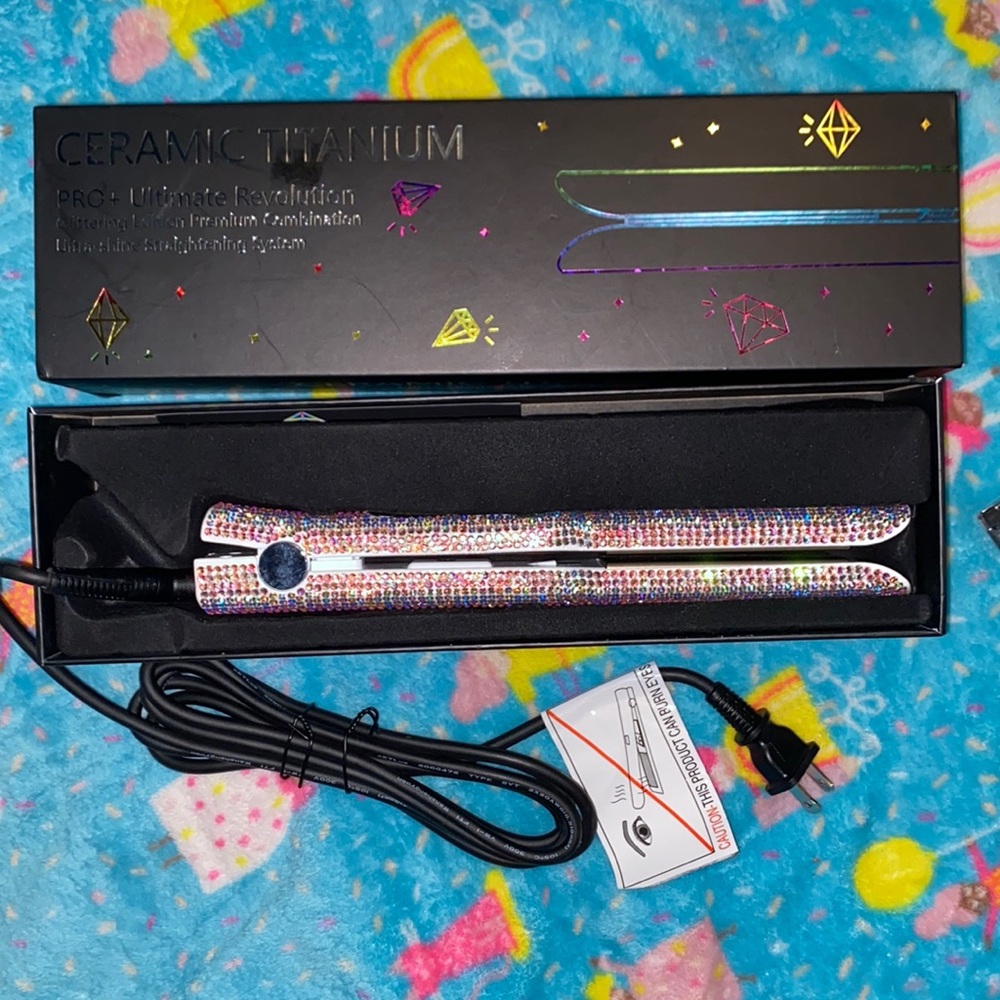 Ceramic titanium, flat irons brand new